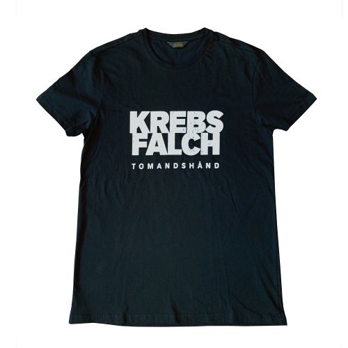 T-shirt - Krebs & Falch - Sort